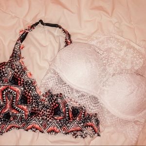Set of PINK bralettes!
